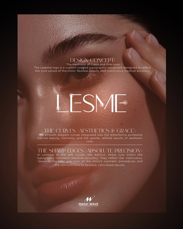 LESME logo design concept by MagicWave